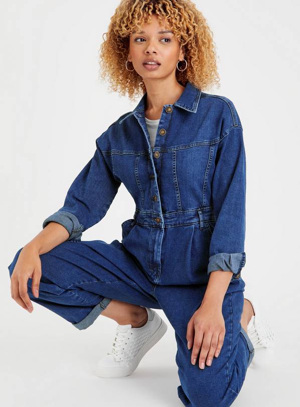 Sainsburys tu cheap denim jumpsuit